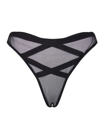 Ulla Popken String in schwarz