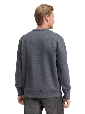Tom Tailor Sweatshirt STRUCTURED CREWNECK in Grau