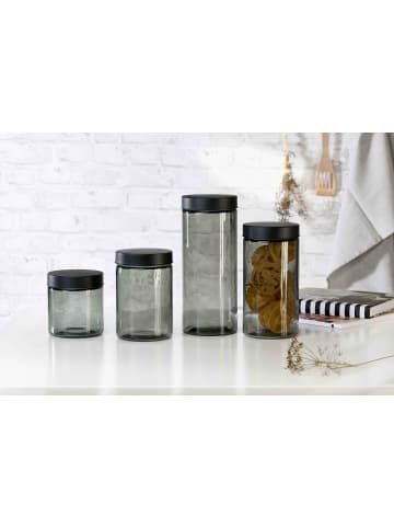 Ritzenhoff & Breker 6er Set Vorratsgläser Lumos 2 l in grau