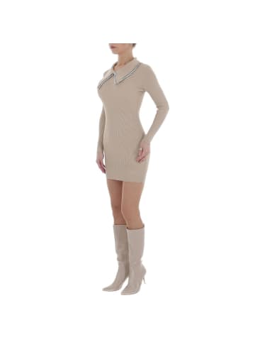 Ital-Design Kleid in Beige