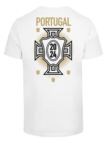 Mister Tee Mister Tee Portugal Trikot Tee in white