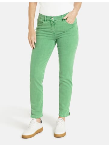 Gerry Weber Hose Jeans verkürzt in Bright Apple Nature Dyed