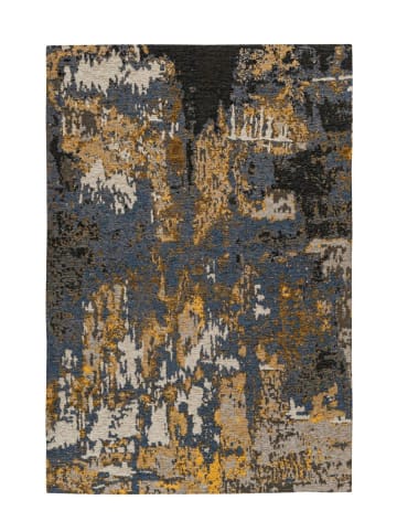 Kayoom Kurzflor Teppich Primavera 525 in multi - blau - rechteckig