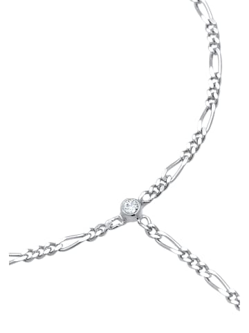 Elli Armband 925 Sterling Silber Figaro in Silber