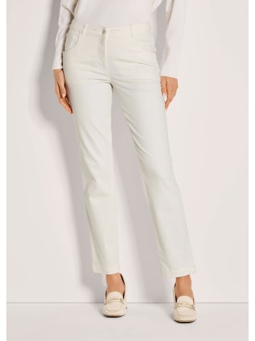 MADELEINE Schlanke Five-Pocket mit Stretch-Komfort in wollweiß