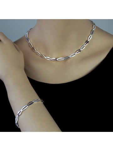 SilberDream 925 Sterling Silber Damen SilberDream Halsketten Raute  ca. 44,5cm