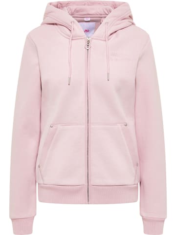 myMo Sweatjacke in Rosa