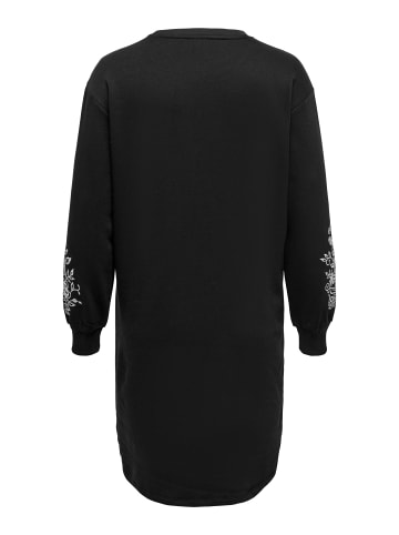 ONLY Carmakoma Sweatshirt-Kleid in Black