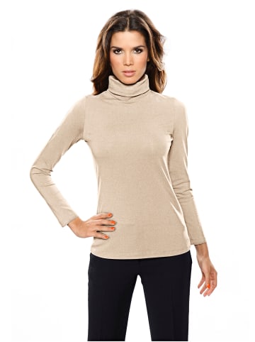 Heine Rollkragenshirt in sand