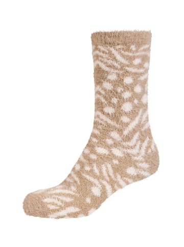 camano Socken cozy lurex 4er Pack travertine