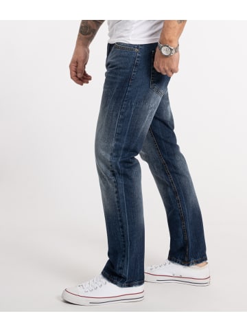 Rock Creek Jeans Straight Cut in Blau