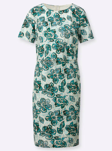 WITT WEIDEN Webkleid in ozean-petrol-bedruckt