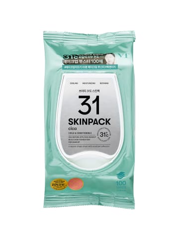 VT Cosmetics Tuchmaske Skin Pack Sheet Mask Cica, 150 g