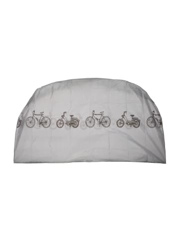 relaxdays Fahrradgarage in Grau - (B)200 x (H)115 cm