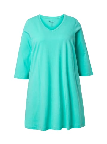 Ulla Popken Longshirt in türkisgrün