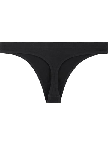 Yenita® 6er Pack Seamless Basic String in schwarz