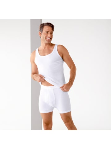 Erwin Müller Baumwolle, Feinripp Schlüpfer 2er-Pack in weiss