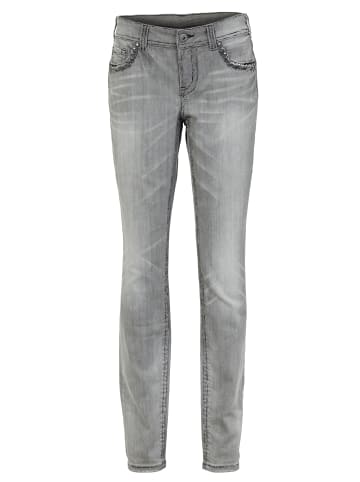 Heine Bauchweg-Jeans in grey denim