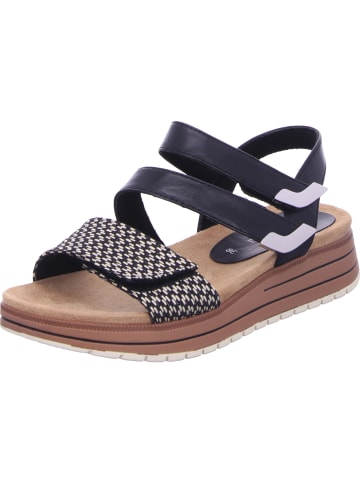 Marco Tozzi Keilsandaletten in BLACK COMB