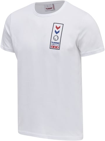 Hummel T-Shirt Hmlic Erwachsene in WHITE/RED/NAVY