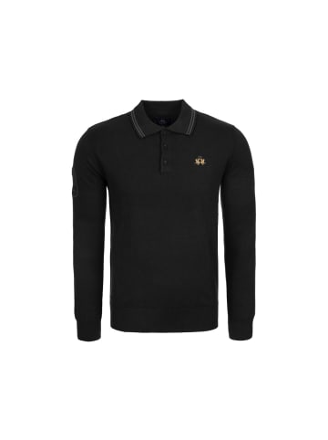 La Martina Pullover MBS306 in schwarz