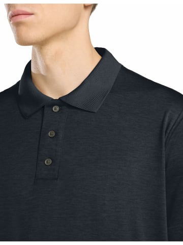 Jack Wolfskin Poloshirt für Herren in Schwarz