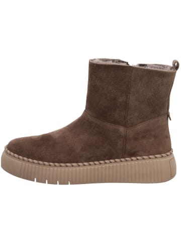 Gabor Fashion Schnürstiefel in dunkelbraun