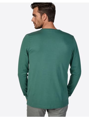 Pierre Cardin Langarmshirt in Sagebrush Green