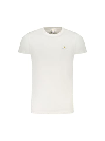 ESERCITO 1659 Weißes Baumwoll-T-Shirt