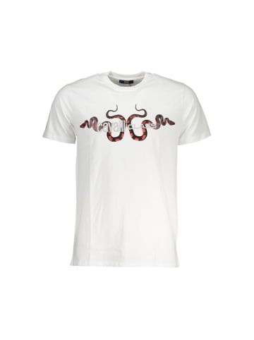 cavalli CLASS Weiß Baumwolle Herren T-Shirt
