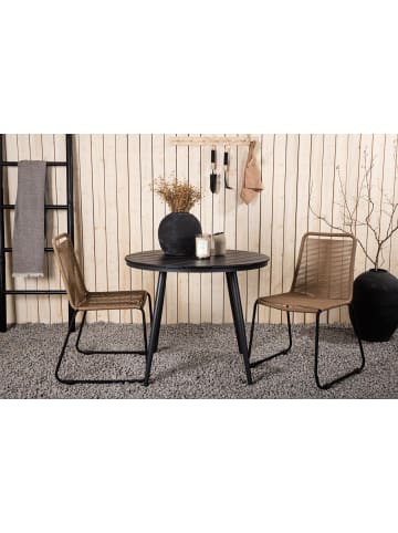 ebuy24 Gartenset Break Schwarz 90 x 74 cm