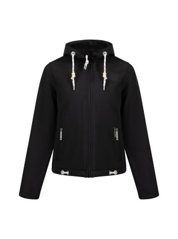 Schmuddelwedda Softshelljacke in Schwarz