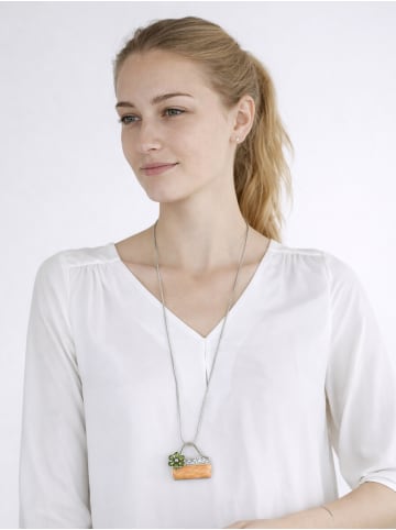 collezione alessandro Lange Kette " Borsa " in orange