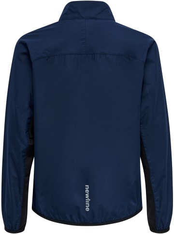 Newline Reißverschluss Jacke Reflektierend Logo Kids Core Kinder in BLACK IRIS