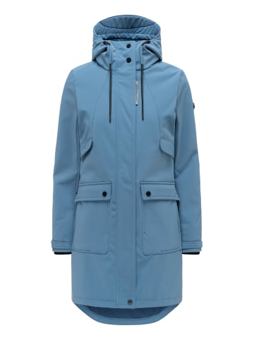 Navahoo Softshellmantel Morgennebel 14 in Dusty Blue