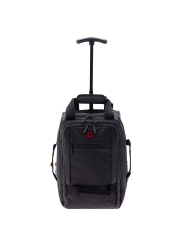Gladiator 3900 2 Rollen Rucksacktrolley 40 cm Laptopfach in black