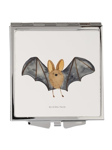 Mr. & Mrs. Panda Schminkspiegel Fledermaus Flügel ohne Spruch in Weiß