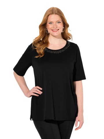 Ulla Popken Shirt in schwarz