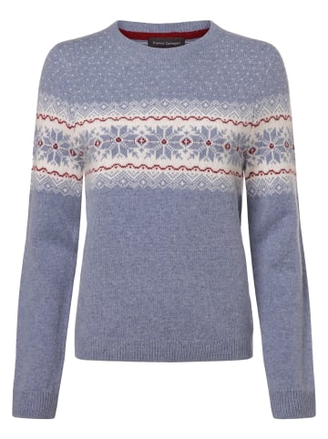 Franco Callegari Pullover mit Merino-Anteil in hellblau