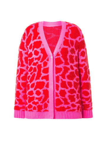 MIAMODA Strickjacke in hellorange