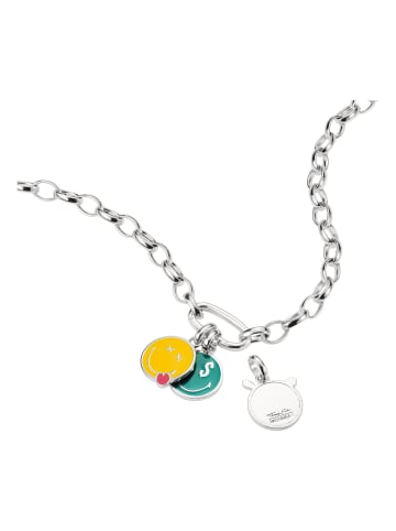 Thomas Sabo Charm-Anhänger in silberfarben, blau, gelb, pink