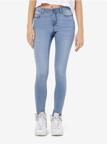 Noisy may Skinny Fit Jeans in Light Blue Denim