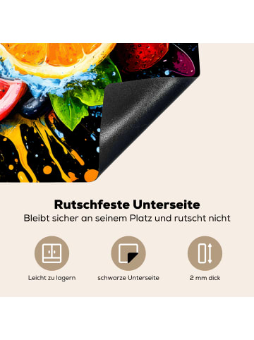 KitchenYeah Herdabdeckplatte Obst Induktionskochfeldschutz, Kochfeldschutzmatte