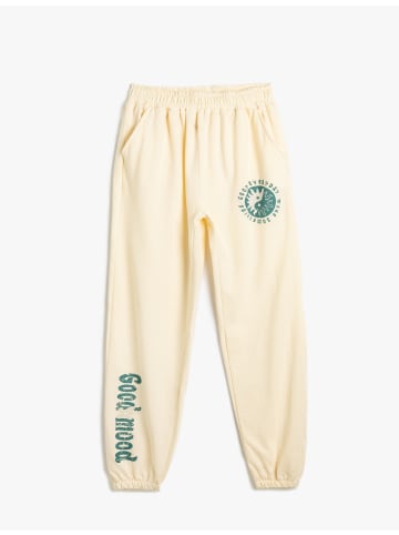 KOTON Sweathose in Beige