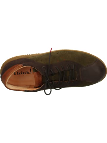 Think! Halbschuh HAUKI HERREN in Olive/Kombi