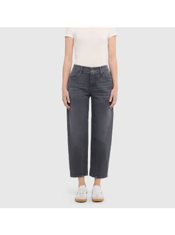 MAC HOSEN BOOBIE Jeanshose in Dark Grey Basic Wash