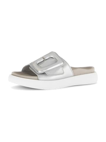 Gabor Klassische Pantoletten in Silber