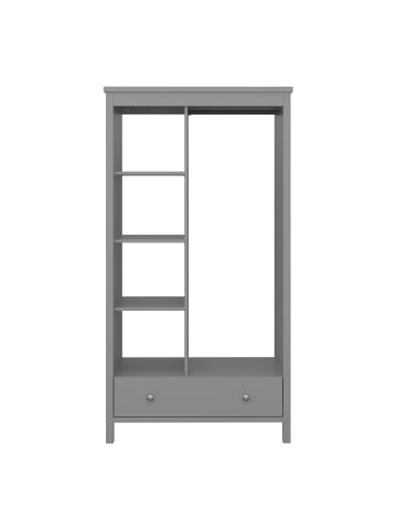 ebuy24 Kleiderschrank Tromsø Grau 90 x 45 cm