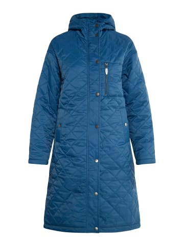 Usha Damen Leichter Steppmantel in Marine