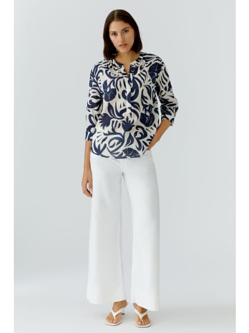 Oui Tunika in white blue